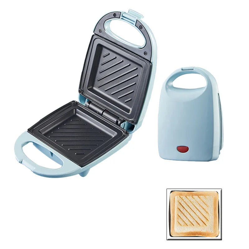 Home Breakfast Making Machine Multifunction Sandwich Maker Fast Heating Toaster Kitchen Electric Baking Pan Roast Meat Omelette