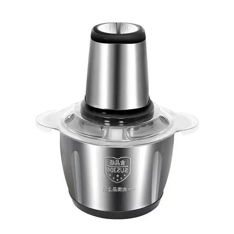 Electric Meat Grinders 304 Stainless Steel Food Crusher Multifunctional Vegetable Slicer Chopper Mincer Baby Food Processor