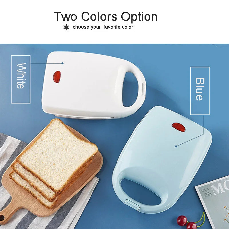 Home Breakfast Making Machine Multifunction Sandwich Maker Fast Heating Toaster Kitchen Electric Baking Pan Roast Meat Omelette