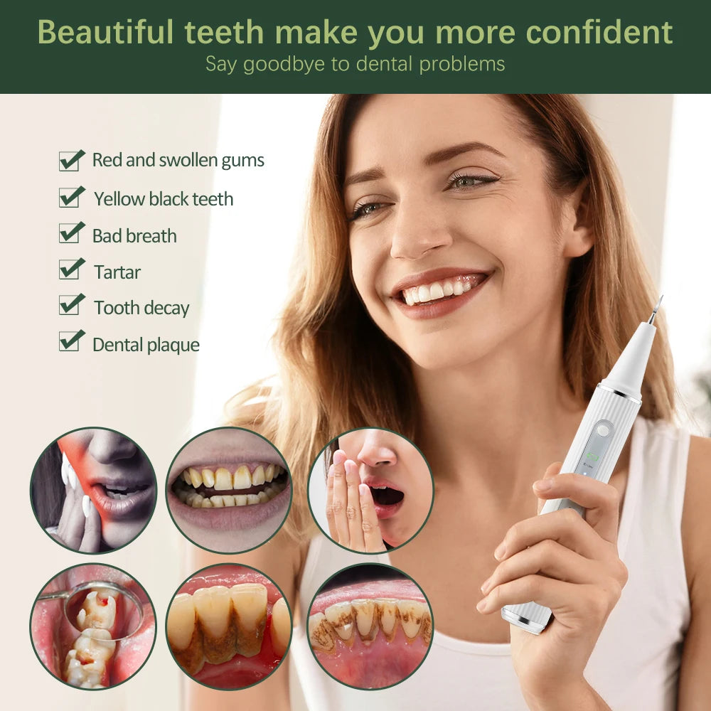 Visual Ultrasonic Tooth Cleaner Electric Dental Scaler Calculus Tartar Remover Teeth Whitening With Camera Teeth Cleaner Tools