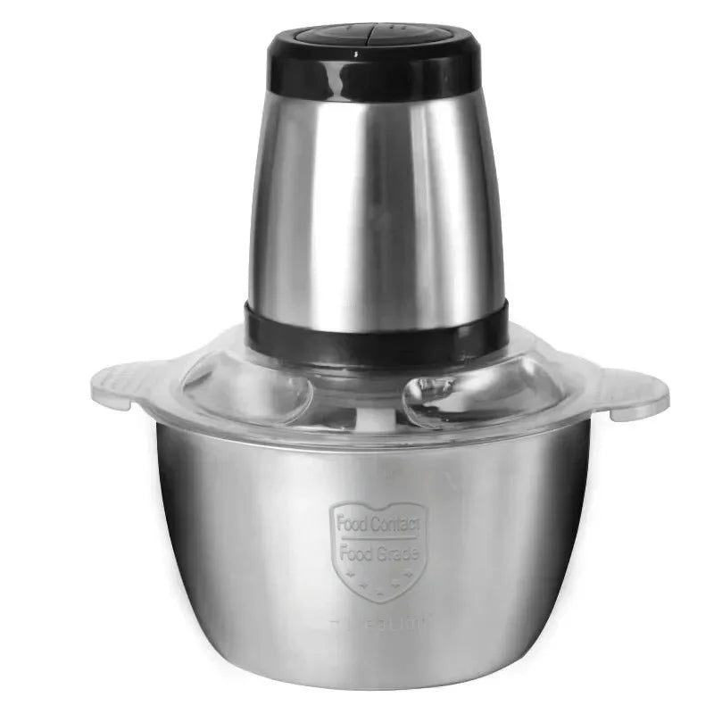 Electric Meat Grinders 304 Stainless Steel Food Crusher Multifunctional Vegetable Slicer Chopper Mincer Baby Food Processor